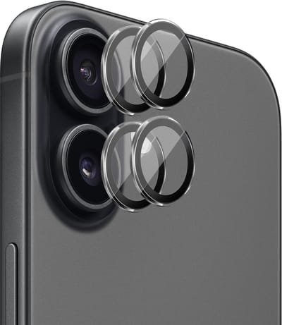 Camera Screenprotector geschikt voor iPhone 17 - 2x Volledig Dekkend Glas Screen Protector