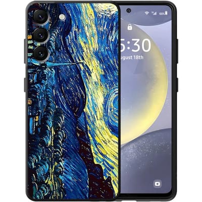 Van Gogh Sterrennacht Hoesje voor Samsung Galaxy A57 A24 A37 A22 A53 A35 A52 A36 A32 A25 A26 A23 A55 A73 A51 Telefoonhoesje A71 A72 Galaxy A33 5G
