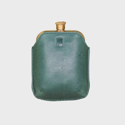 Platvink koper / leer Green
