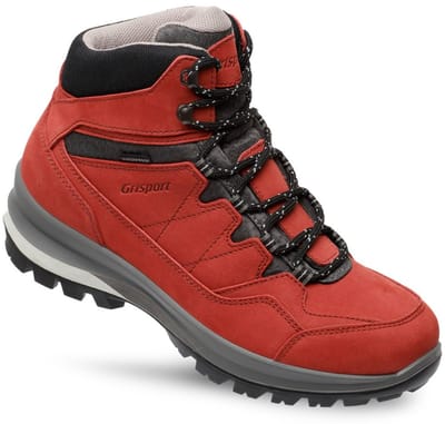 Grisport Bari Mid rood wandelschoenen dames (a) (14129-08)