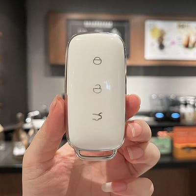 High-End TPU Voor Geely Galaxy Ex5 E5 Emi Proton E.Mas 7 5 E8 Starry 8 Cityray L6 L7 Autosleutelhoes Cover Fob Sleutelhanger Accessoires gray