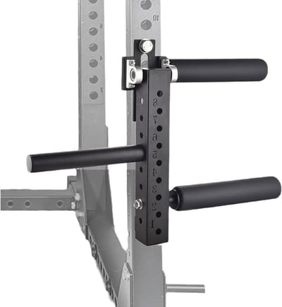 Beenverlenging Krulmachine - Leg Curl Extension - Spierversterking Benen - 8 Versnellingen Verstelbaar - 16/18/26 mm gat - Zwart