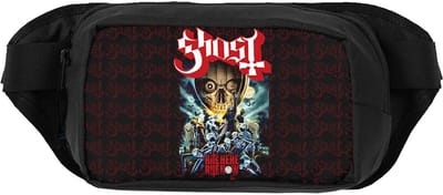 Rocksax Ghost - Rite Here, Rite Now Schoudertas - Zwart/Rood