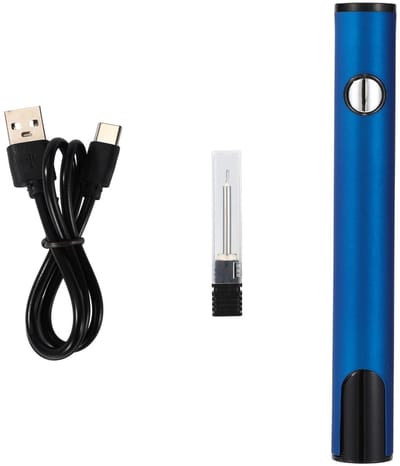 Allecto - Draadloze Loodpen - Oplaadbare Soldering Tool - Ideaal voor Elektronica Reparatie - Instelbare Spanning - Geschikt voor DIY Projecten - C...