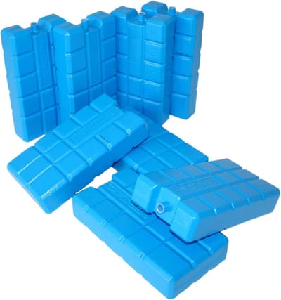 Koelaccu Set - Vrieselementen Koeltas - Eten Koel Houden - XXL Formaat - 8 x 750 ml - Blauw