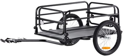 M-Goods - Fietskar Bagage - Opvouwbaar ontwerp voor eenvoudig transport - Geschikt voor fietsen van 22-28 inch