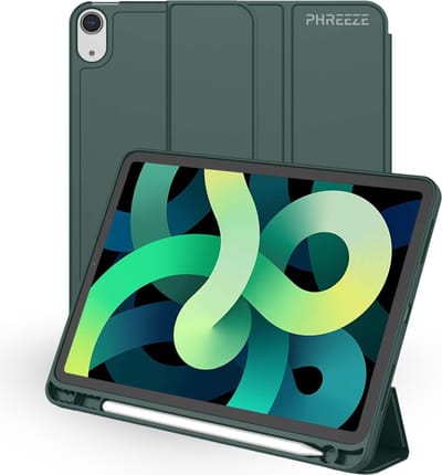 Hoesje geschikt voor iPad Air 11 2024/2025/2023/2022 7/6 generatie Hoes Smart Cover Inklapbaar Standaard Pencil Vakje