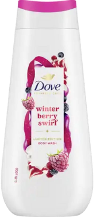 Dove Advanced Care Winter Berry Swirl Douchegel | 1x 225ml - Winterbes | Kerst Doucheverzorging - Limited Edition 2025