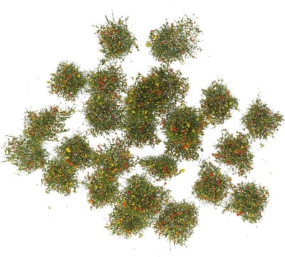 Gras Tuft Set - Nepgras Miniatuur - Modelbouw Scenery - Realistisch Uiterlijk - 25 Stuks - Groen