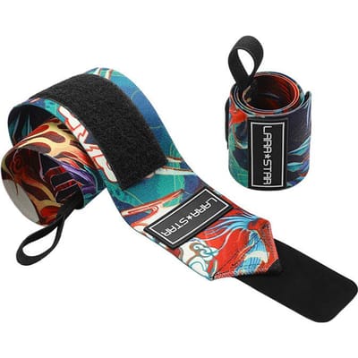 Krachttraining Bandage Polsband Elleboogsteun Sportbeschermer Polsbeschermer Gewichtheffen Handsteun Zweetband Chinese Style black