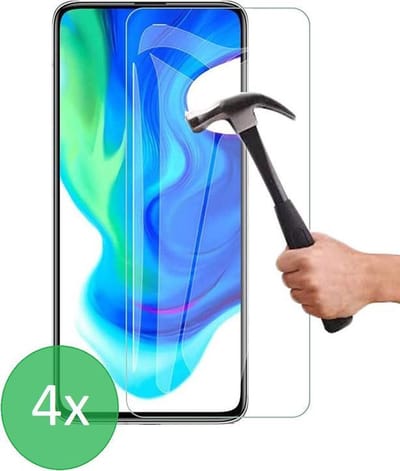 Geschikt Voor: Xiaomi Poco F2 Pro / Redmi K30 Pro - 4x Screenprotector - screen protector - glas - bescherm - beschermglas