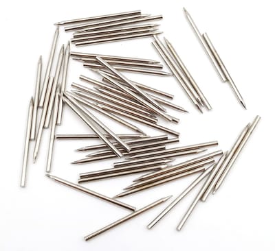 Dailygoody - Stalen pennen - Vernikkeld staal - 50 stuks - 2,0 x 40 mm - Gesneden punt - Perfect voor diverse klussen - Kwaliteit en precisie
