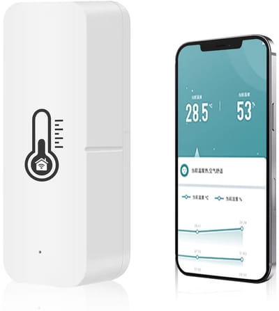 Slimme Wifi Thermometer en Hygrometer met App en Dataopslag