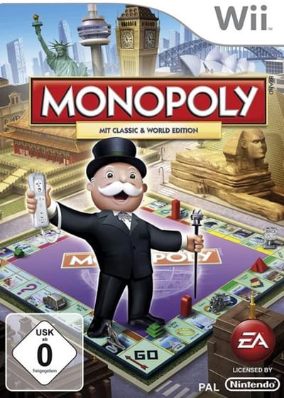 Electronic Arts Monopoly, Nintendo Wii Duits