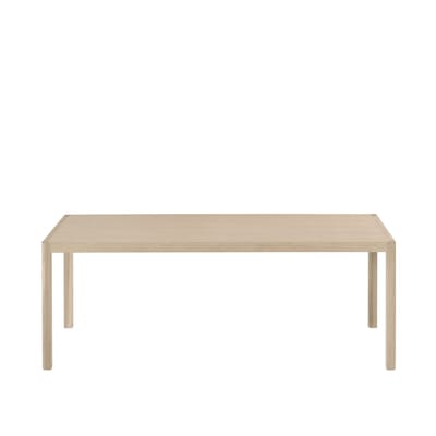 Muuto Workshop Tafel - placage chêne - L