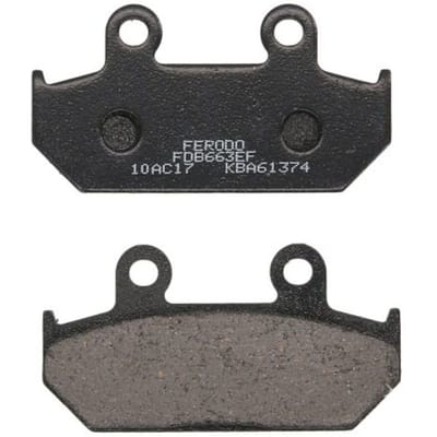 Ferodo remblokje voor Moto Cagiva 500 Canyon 1999 tot 2001 voor / FDB663EF Nieuw