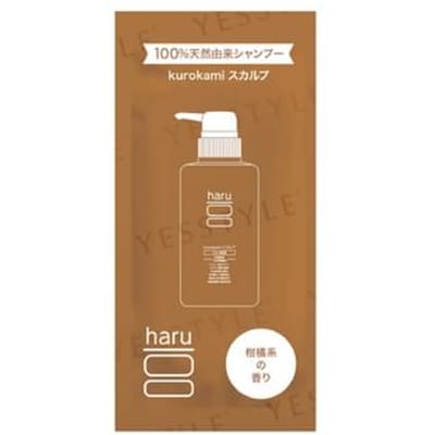 haru - Kurokami Scalp Shampoo Sachet Original 10ml