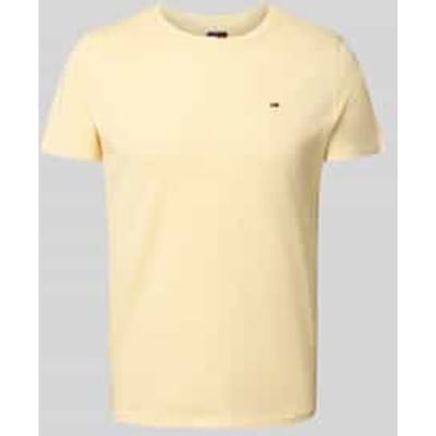 Regular fit T-shirt van puur katoen