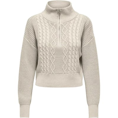 Only Doritta Trui - Dames Sweater - Pumice Stone