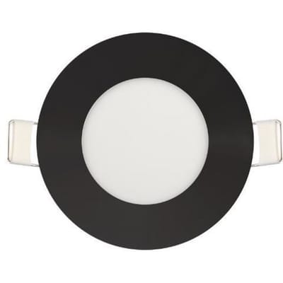 Dimbare LED panel 3W 6400K 110lm Zwart IP20