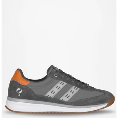 Heren Sneaker Boston Pro - Antraciet/ Grijs/ Oranje