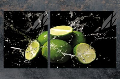 TMK ArtDeko - Snijplank - Glas - 40+60 x 52 cm - Hartvormig
