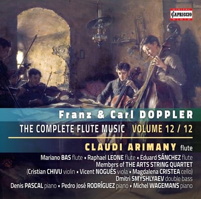 Claudi Arimany, Raphael Leone & Eduard Sanchez - Albert Franz Doppler & Karl Doppler: The Complete Flute Music, Vol. 12 (CD)