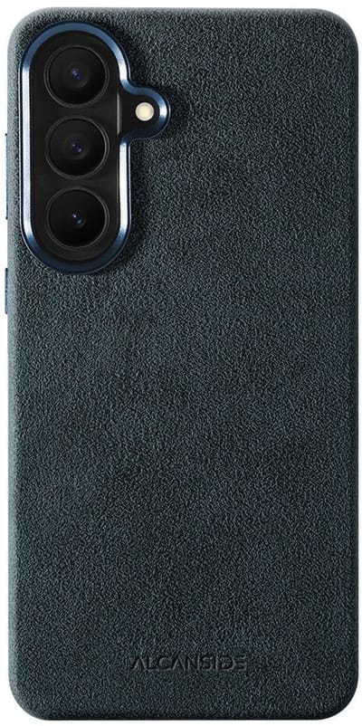 Samsung Galaxy S26 Plus - Alcantara Case - Navy Blue