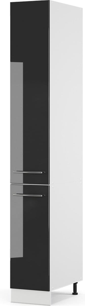 Vicco Fame-Line Badkamerkast – 30 x 206.8 cm Antraciet Hoogglans
