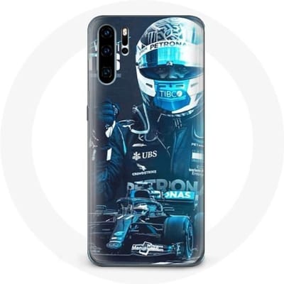 Case voor Samsung galaxy P30 pro Formule 1 Valtteri Bottas F1 Driver Zwart