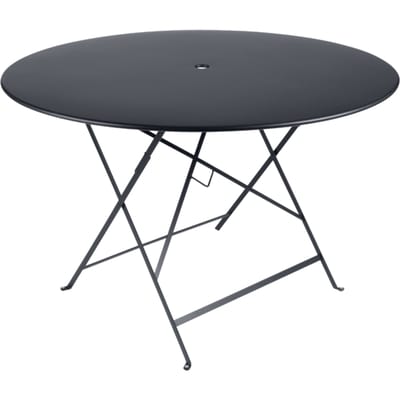 Fermob BISTRO klaptafel rond - 47 antraciet mat - Ø 117 cm