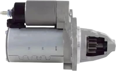 Startmotor Elektrisch - Starterkit Motor - Auto Starten - Compact Lichtgewicht Ontwerp - 12V - Zilver