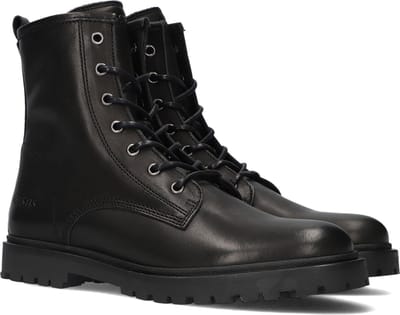 Giga G4200 Veterboots - Laarzen Met Veters - Meisjes - Zwart - Maat 32