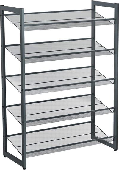 LMR005GB Schoenenrek, Donkergrijs, 74 x 30.7 x 104 cm