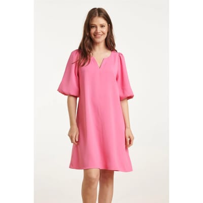 Smashed Lemon 25152 balloon sleeve kort jurk |