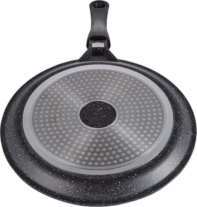 Pannenkoekenpan 32 cm Gegoten Aluminium met Antiaanbaklaag en Afneembare Greep