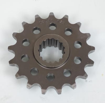 Pignon de sortie de boite Esjot pour Moto Aprilia 1200 Caponord Rally 2013 à 2016 17 dents pas 525 Neuf