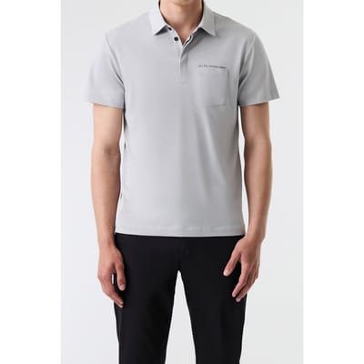 AlphaTauri Jomar V1.y9.01 Polo Shirt Short Cloud Grey Size: S | Polo Shirts Outlet | Heren | Grijs