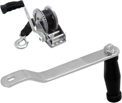 Ergonomische Vervangende Handgreep voor Lier, Comfortabele Grip, Ideaal voor Boottrailers en Marine Toepassingen, Duurzaam en Functioneel Accessoire