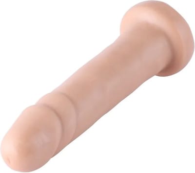 Dildo Flexibel 3XLR voor Auxfun Basic Seksmachine Beige