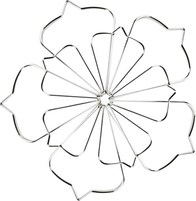 Bloemstuk Houder - Bloemvorm Vaas Accessoire, 13,7 cm Slijtvaste Bloemkikker, Stevig Ontwerp, Eenvoudige Positionering | Stam Organizer voor Boeketten Bloemen Fixatie Bruiloft Centerpieces Display