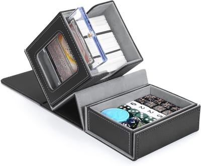 MTG Commander Deck Box met Display Window en Magnetische Kaarthouder
