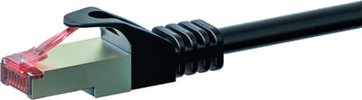 Danicom CAT6 S/FTP (PIMF) patchkabel - 2 meter zwart - netwerkkabel - internetkabel - UTP kabel - RJ45 - 1000 mbit/s