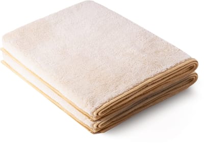 Fibb® Microvezel Droogdoek Badkamer – 2-pack - Douche & Tegels Streeploos Droog – 60x90 cm – Sneldrogend & Schimmel Voorkomend - Hoogste kwaliteit