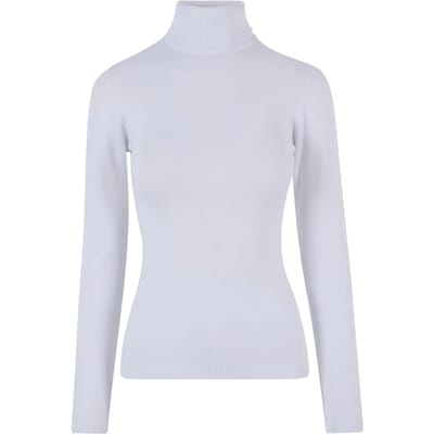 Urban Classics - Knitted Turtleneck Sweater/trui - XL - Wit
