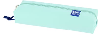OXFORD Live & Go pennenetui rechthoekig pastel blauw