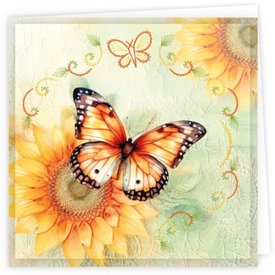 Stitch and Do Cards 16 - Berries Beauties - Blooming Sun