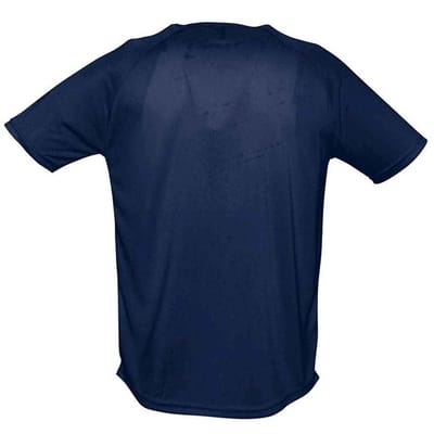 SOLS Heren Sportief Raglan T-shirt (Franse marine)