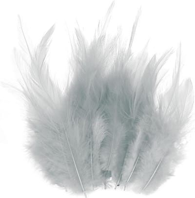 Set van 300 Roosterveren, 8-15 cm, Natuurlijke Fluffy Veren voor Ambachten, Bruiloften en Droomvangers - Creatieve Decoraties