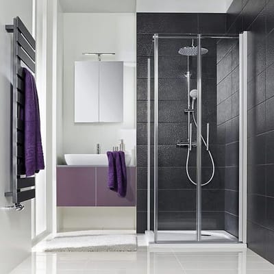 HSK Favorit Nova swing door for side wall 100 cm 138100-01-50